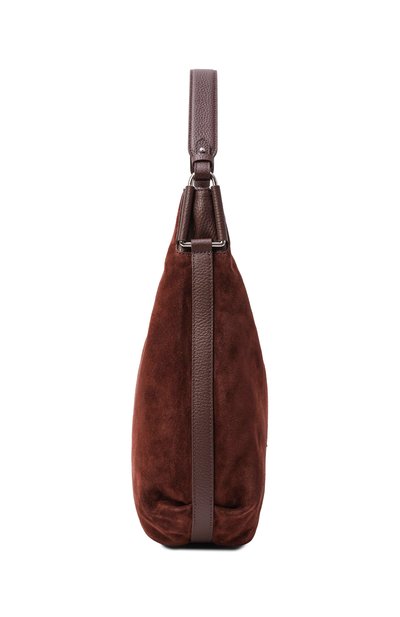 Сумка rebekka medium COCCINELLE темно-коричневого цвета по цене 44100 руб., арт. E1 T96 13 01 01, фото 4 Сумка rebekka medium COCCINELLE, арт. E1 T96 13 01 01, фото 4