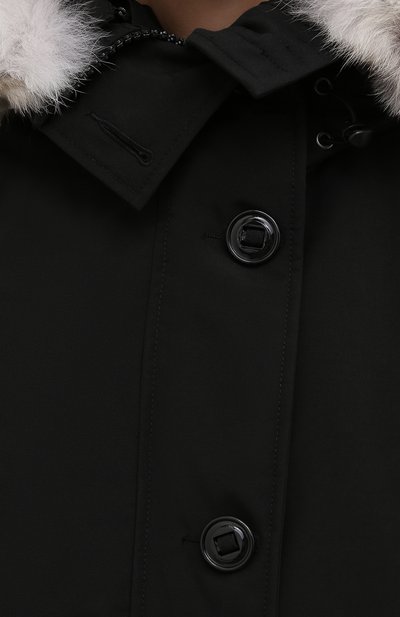 Пуховая парка CANADA GOOSE черного цвета по цене 139000 руб., арт. 2580L, фото 5 Пуховая парка CANADA GOOSE, арт. 2580L, фото 5