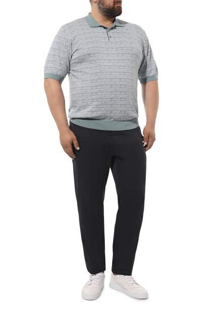 Хлопковое поло ANDREA CAMPAGNA, арт. SU23-93103/60, фото 2