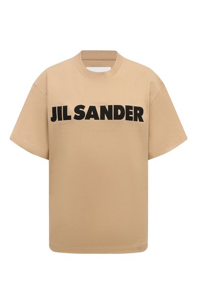 Женская хлопковая футболка JIL SANDER, арт. J02GC0001/J20215