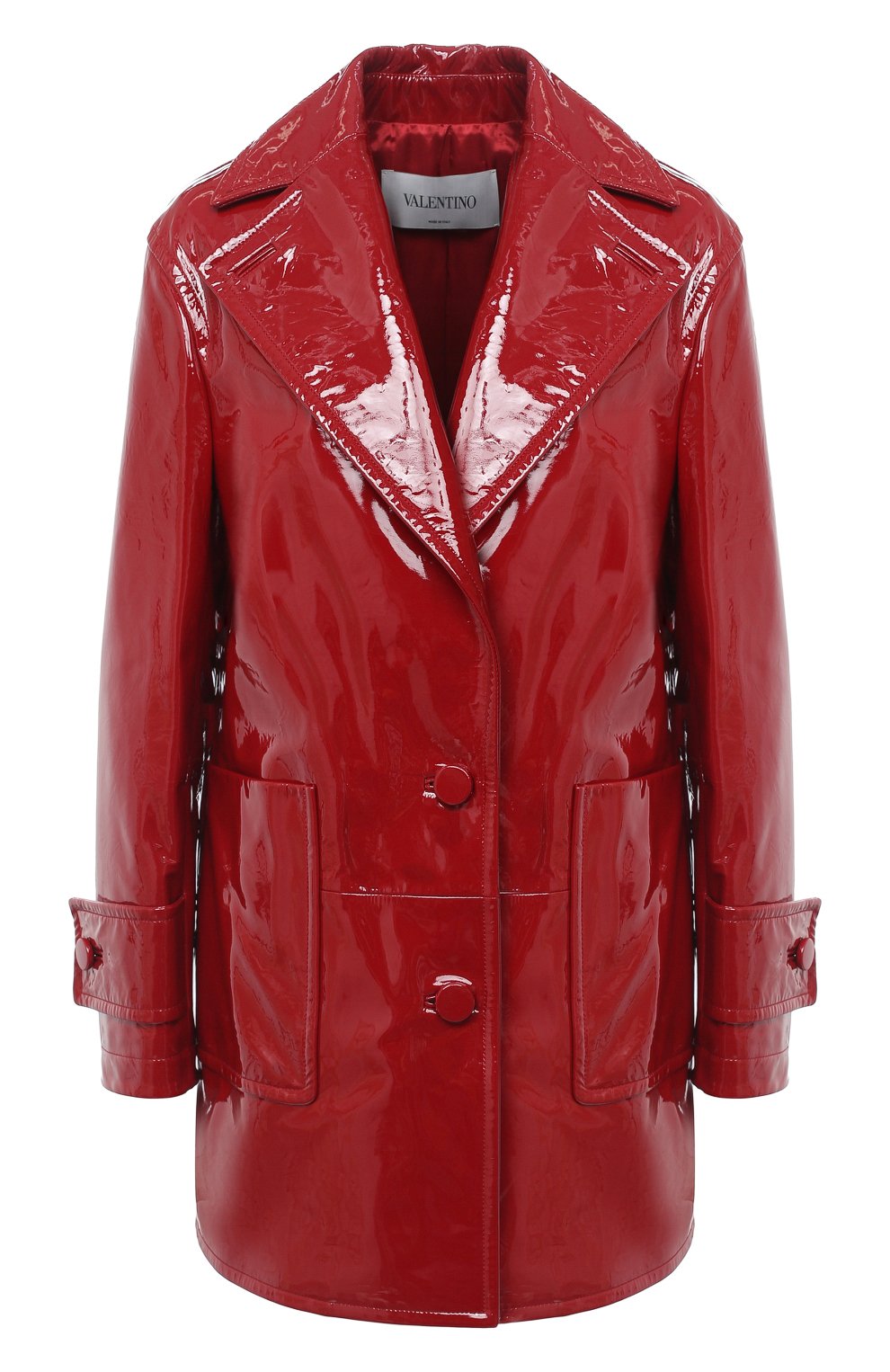 Кожаное пальто VALENTINO, арт. UB3NB05E5JR, фото 1