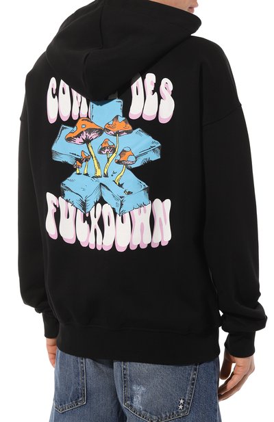 Хлопковое худи COMME DES FUCKDOWN, арт. CDFU2654, фото 4