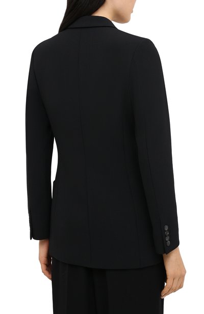 Жакет VICTORIA BECKHAM черного цвета по цене 162500 руб., арт. 1320WJK001461A, фото 5 Жакет VICTORIA BECKHAM, арт. 1320WJK001461A, фото 5