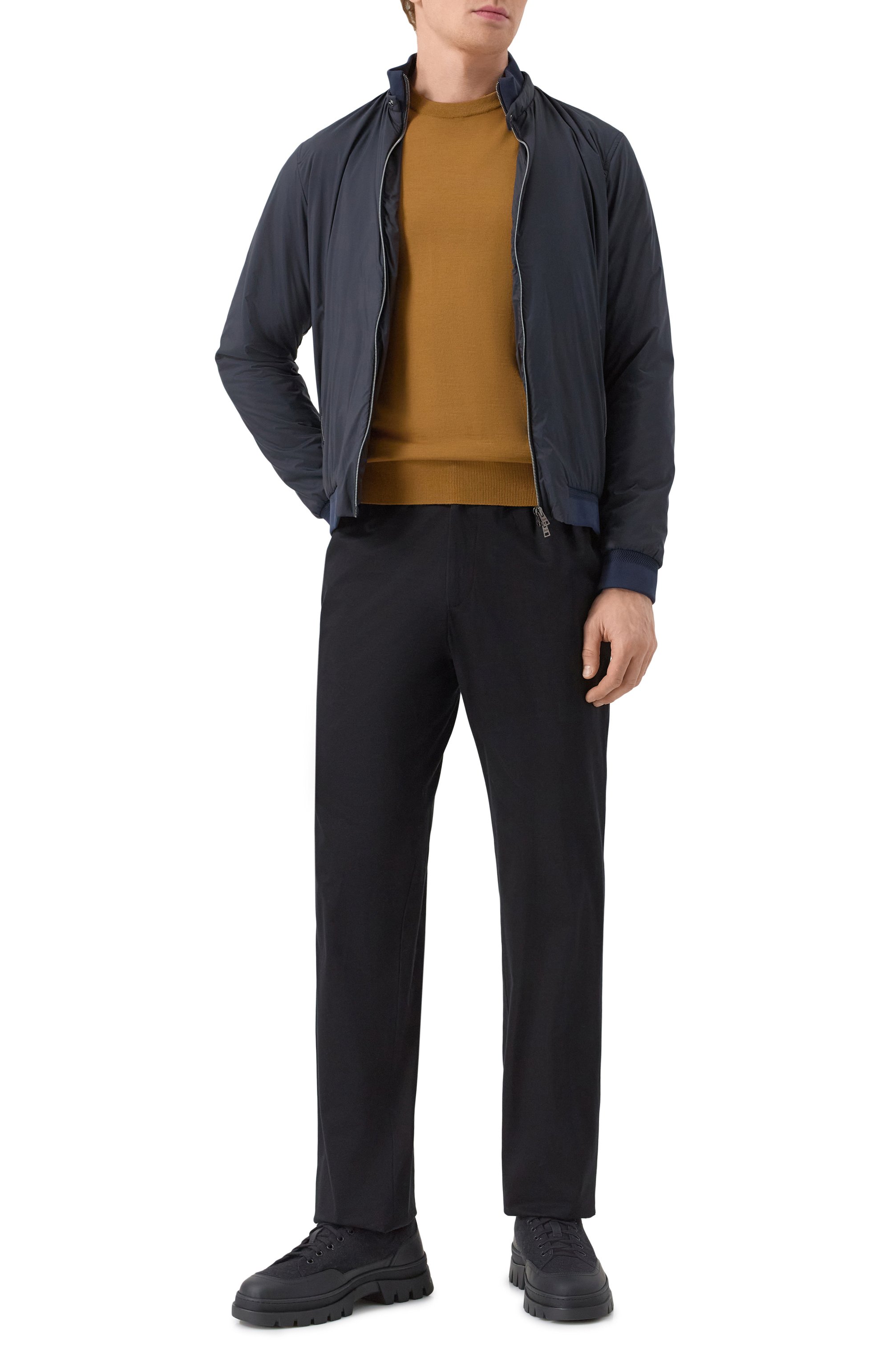 Хлопковые брюки KITON, арт. UPN007K06R4913, фото 2