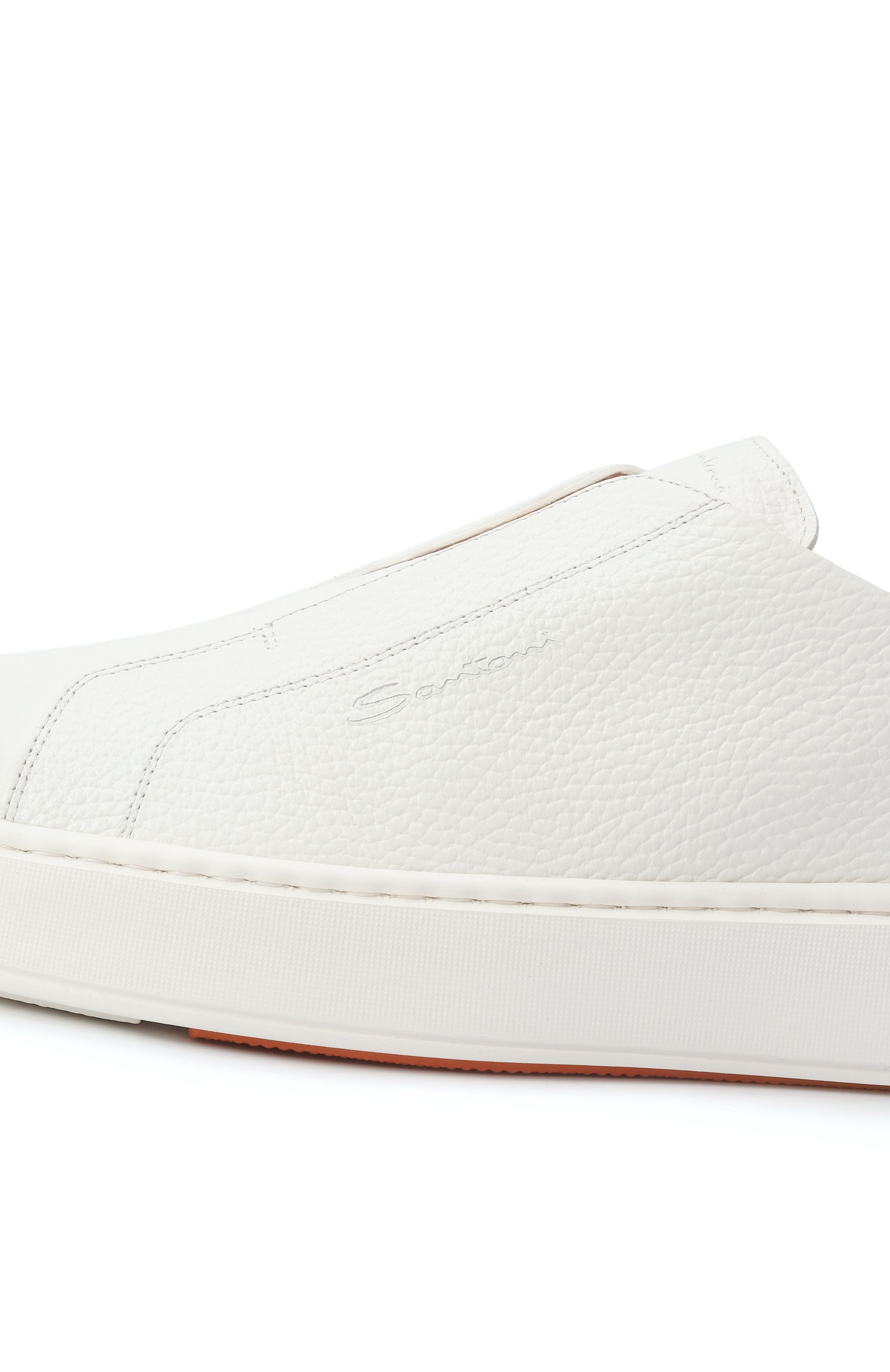 Кожаные кеды cleanic SANTONI, арт. MBCG21995BARTLLD, фото 7