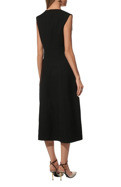 Платье из вискозы и шелка JIL SANDER, арт. JSCU501110-WU390700, фото 4