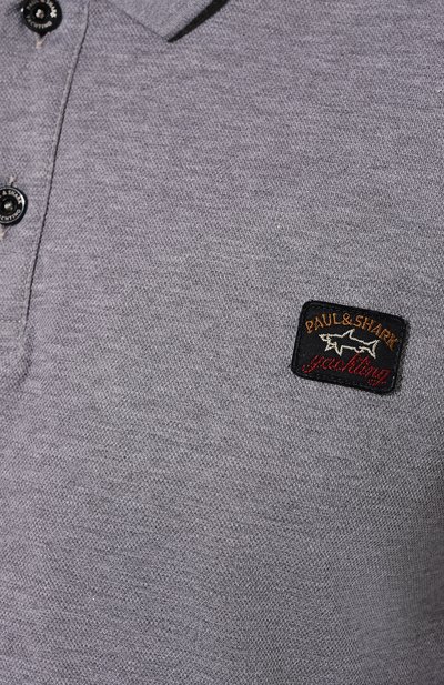 Хлопковое поло PAUL&SHARK, арт. C0P1001, фото 5