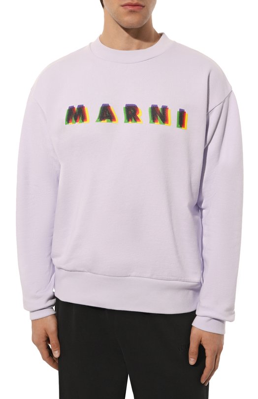 фото Хлопковый свитшот marni