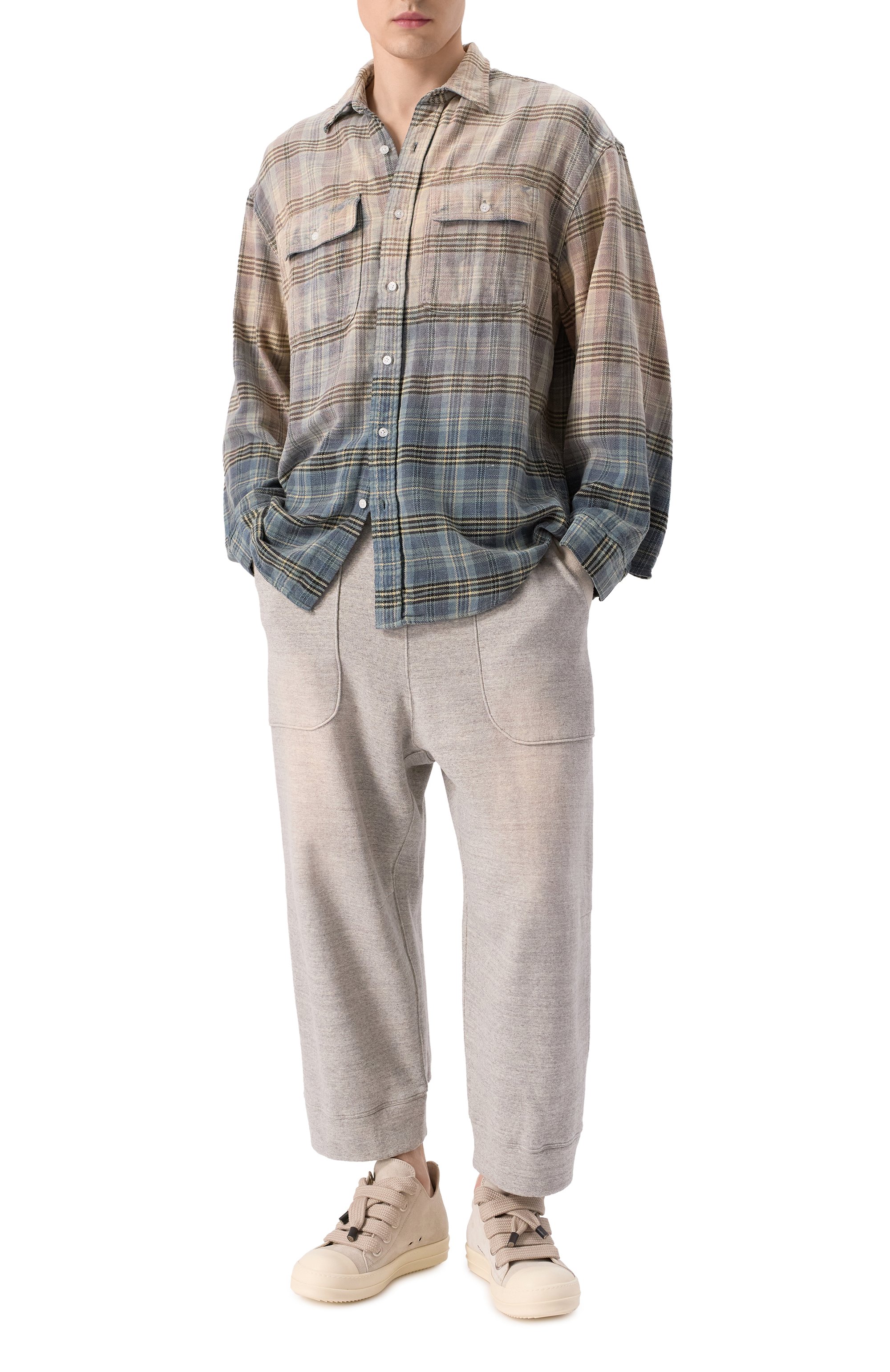 Хлопковые джоггеры R13, арт. R13MK254-001BH, фото 2