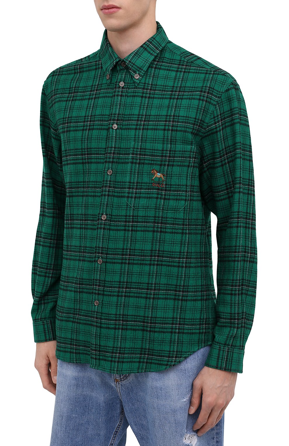 Шерстяная рубашка GUCCI, арт. 672701/ZAIB8, фото 3