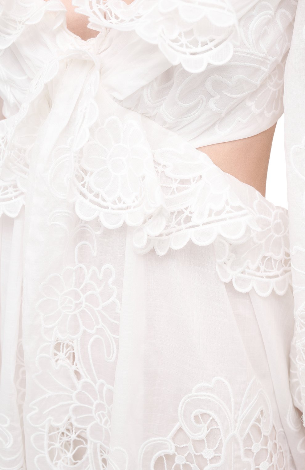 Хлопковое платье ZIMMERMANN, арт. 9340DLLU, фото 5