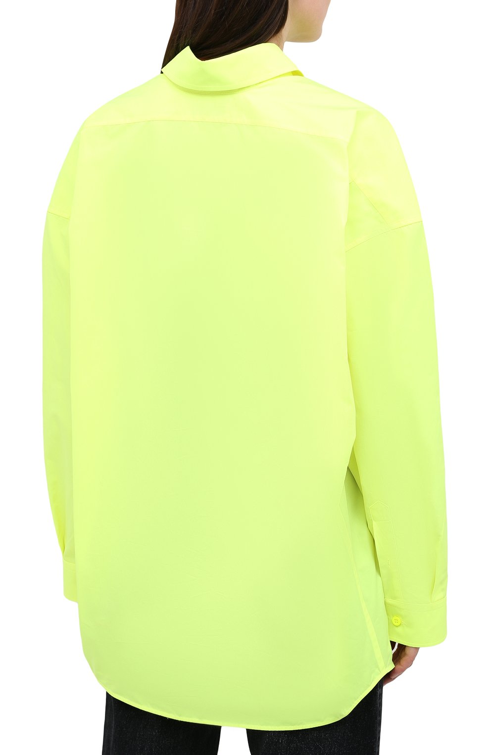 Хлопковая рубашка BALENCIAGA, арт. 622050/TIM09, фото 4