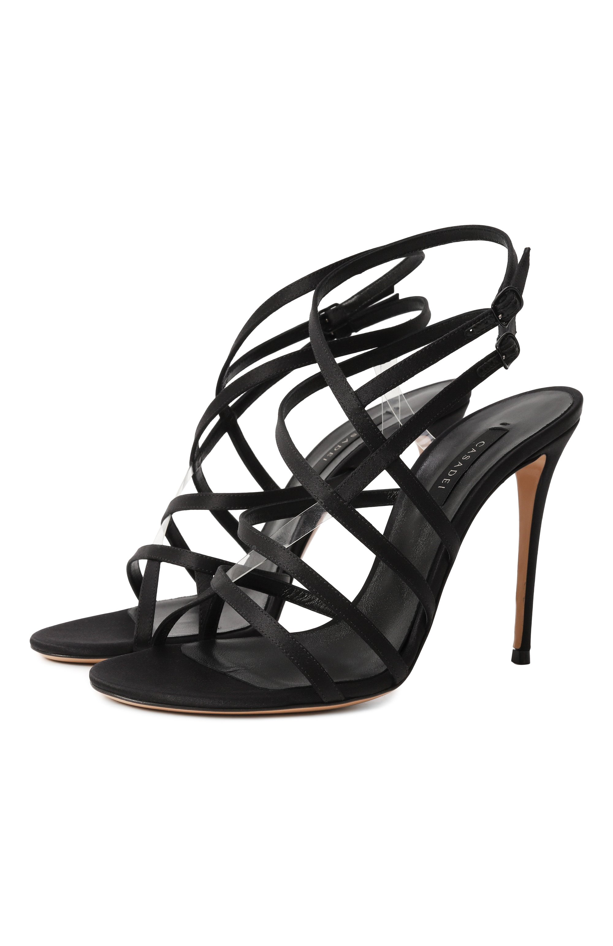 Текстильные босоножки julia cage 100 CASADEI, арт. 1L305J1001/T0506, фото 1