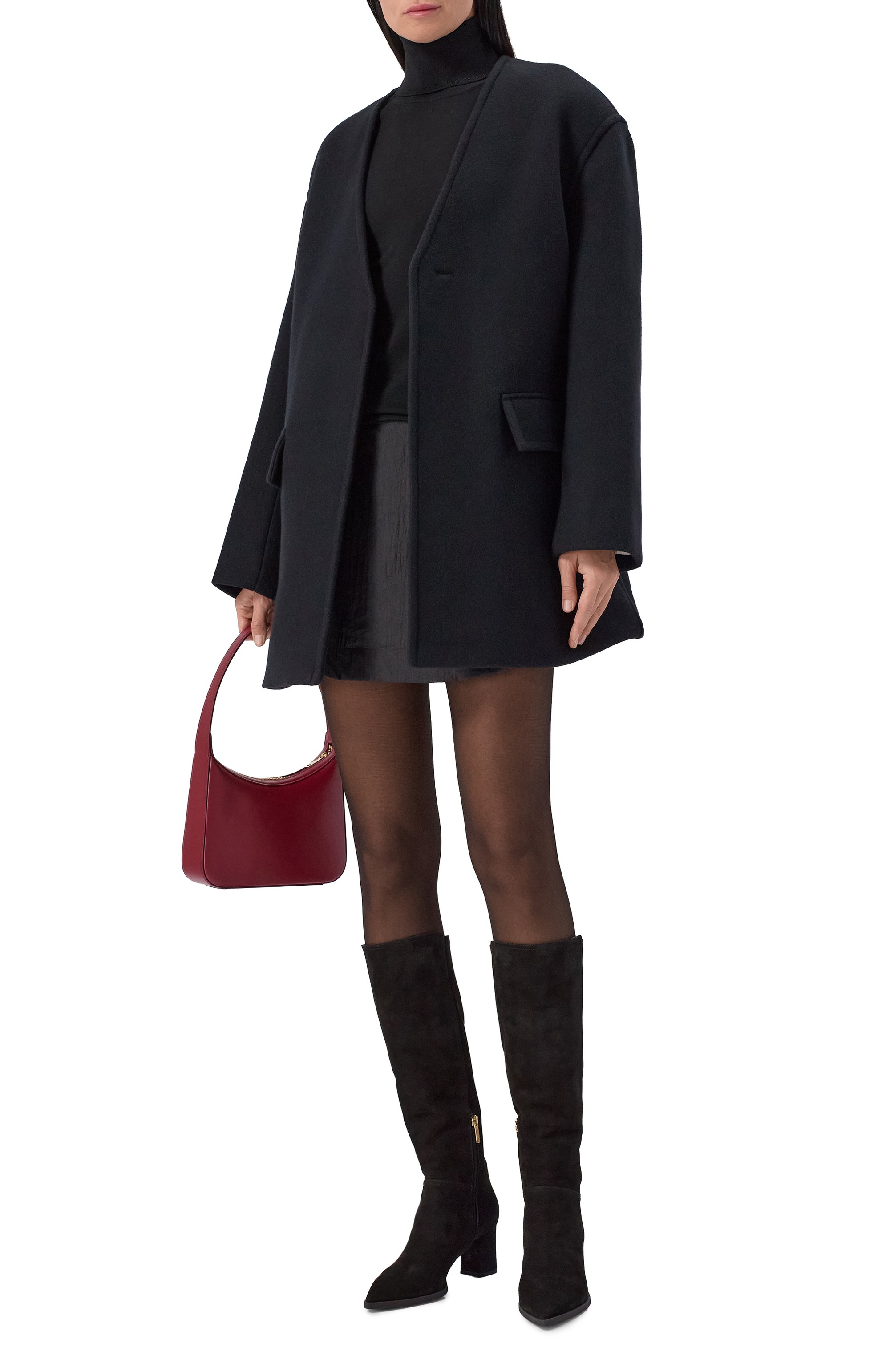 Замшевые сапоги SANTONI, арт. WSEG71235PC4TMBH, фото 3