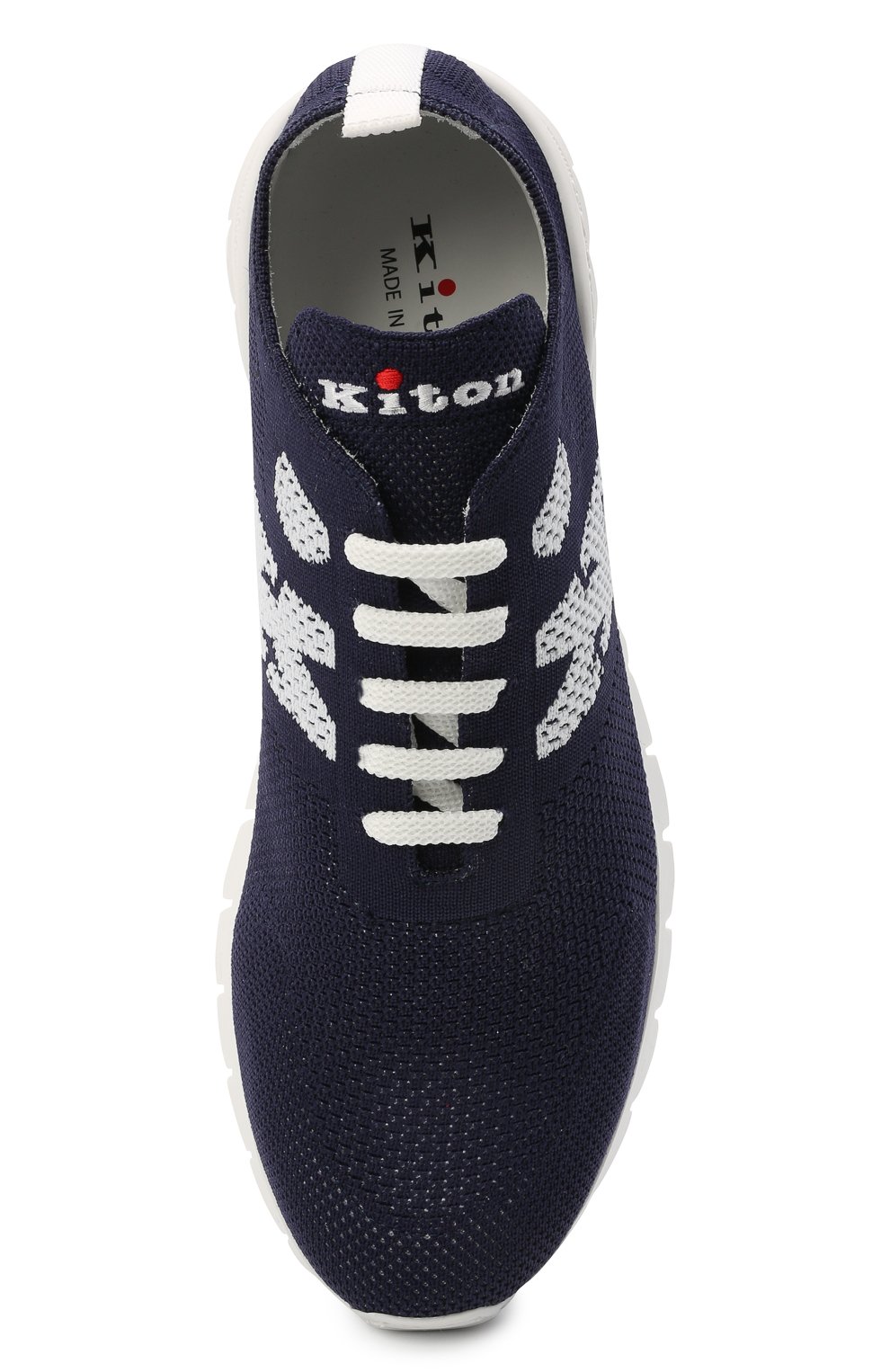 Текстильные кроссовки KITON, арт. USSKD0TN00819, фото 5