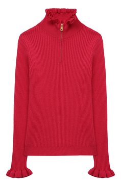 Детская хлопковая водолазка SCOTCH AND SODA фуксия цвета, арт. 168232-22-FWGM-D60 | Фото 1 (Рукава: Длинные; Материал внешний: Хлопок)