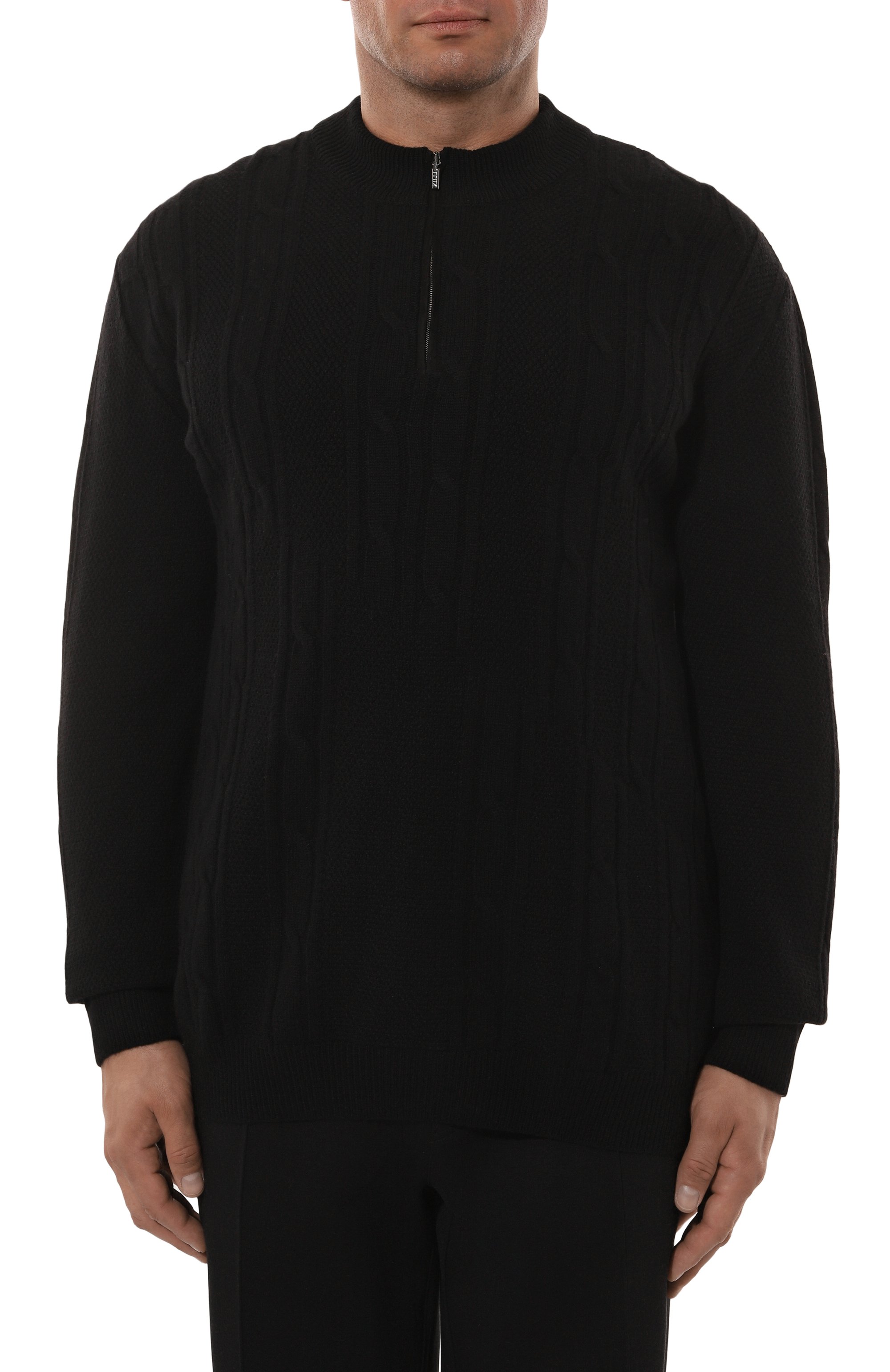 Свитер из шерсти и кашемира ZILLI, арт. KZMN01M0223VCAB00/62, фото 3