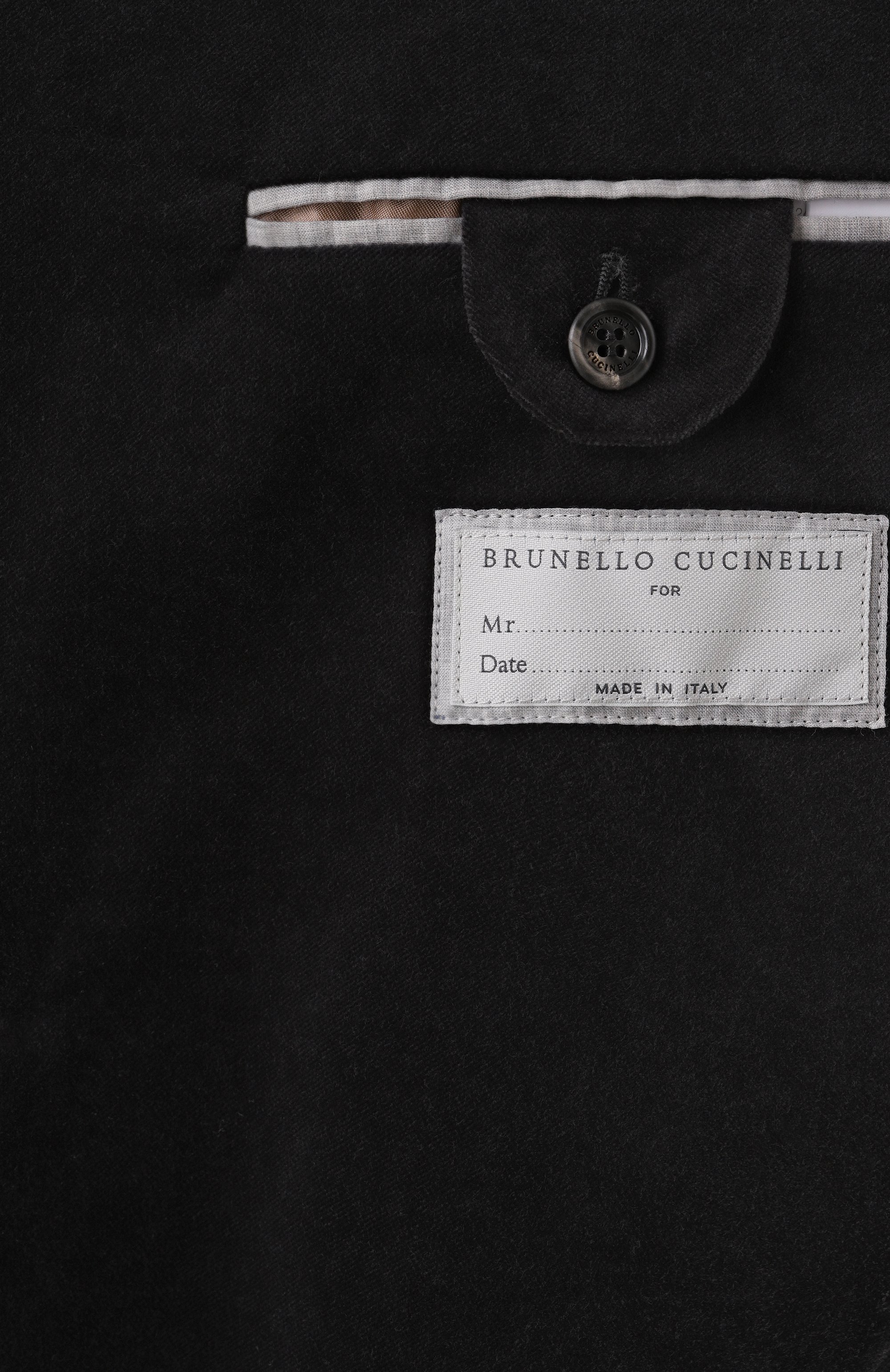 Бархатный пиджак BRUNELLO CUCINELLI, арт. ML4797BBDE, фото 8