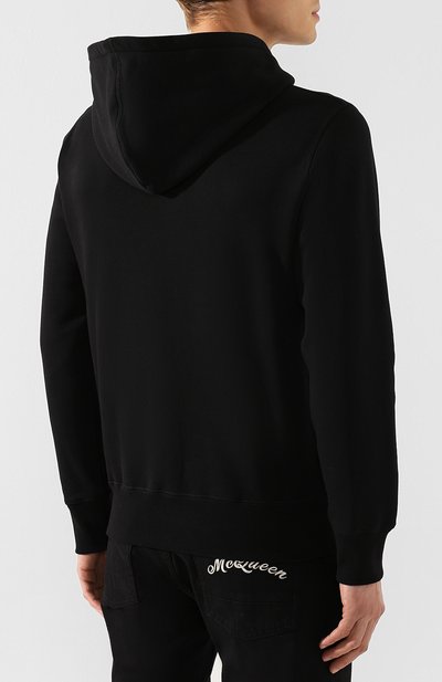 Хлопковое худи ALEXANDER MCQUEEN, арт. 575473/QNZ79, фото 4