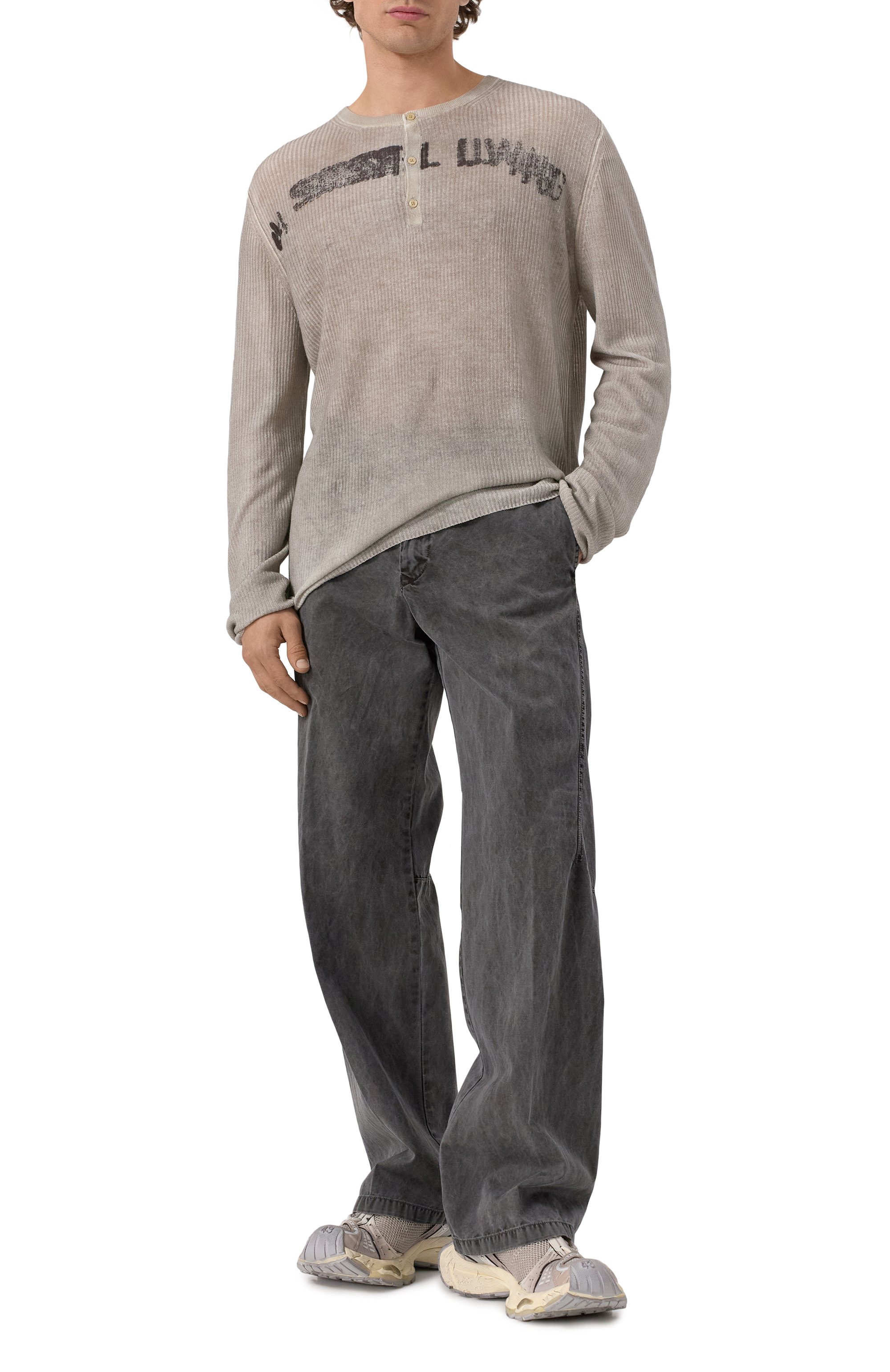 Льняной джемпер DIESEL, арт. A16874/0DBCU, фото 2