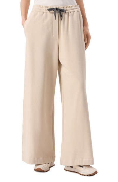 Хлопковые брюки BRUNELLO CUCINELLI, арт. MN05NVE399, фото 3