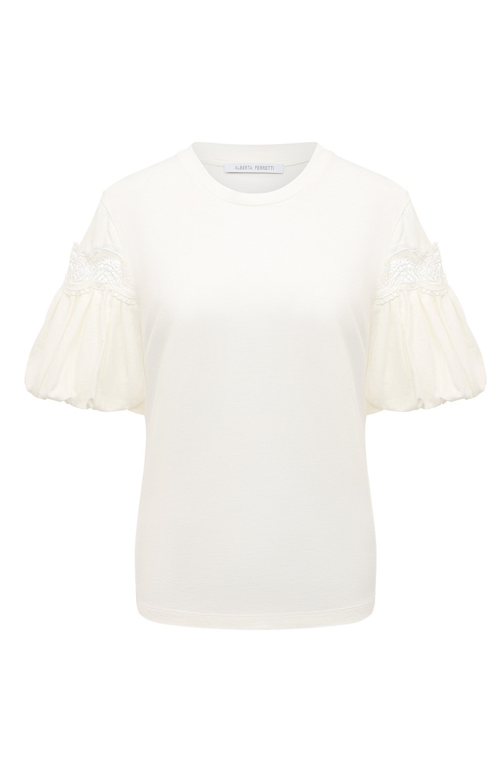 Хлопковая футболка ALBERTA FERRETTI, арт. 222U/A0702/6660, фото 1