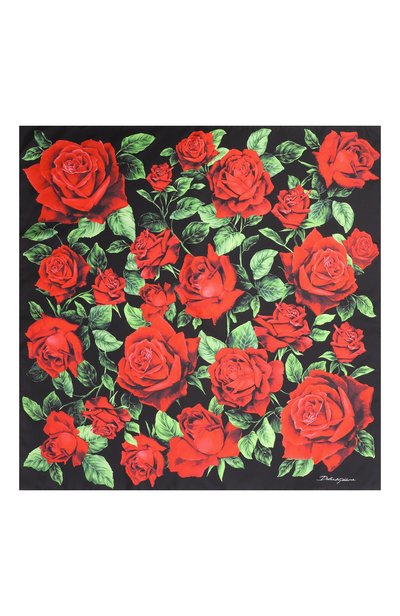 Шелковый платок DOLCE & GABBANA, арт. FN092R/GDDW2, фото 4
