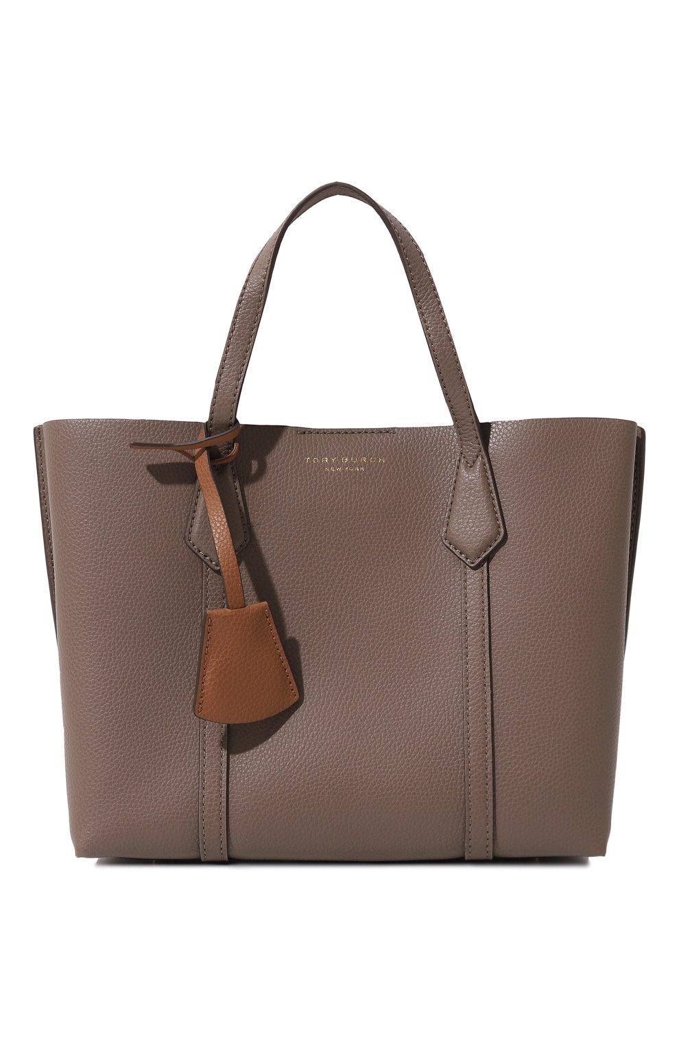 Сумка-тоут perry TORY BURCH коричневого цвета по цене 54550 руб., арт. 81928, фото 7 Сумка-тоут perry TORY BURCH, арт. 81928, фото 7