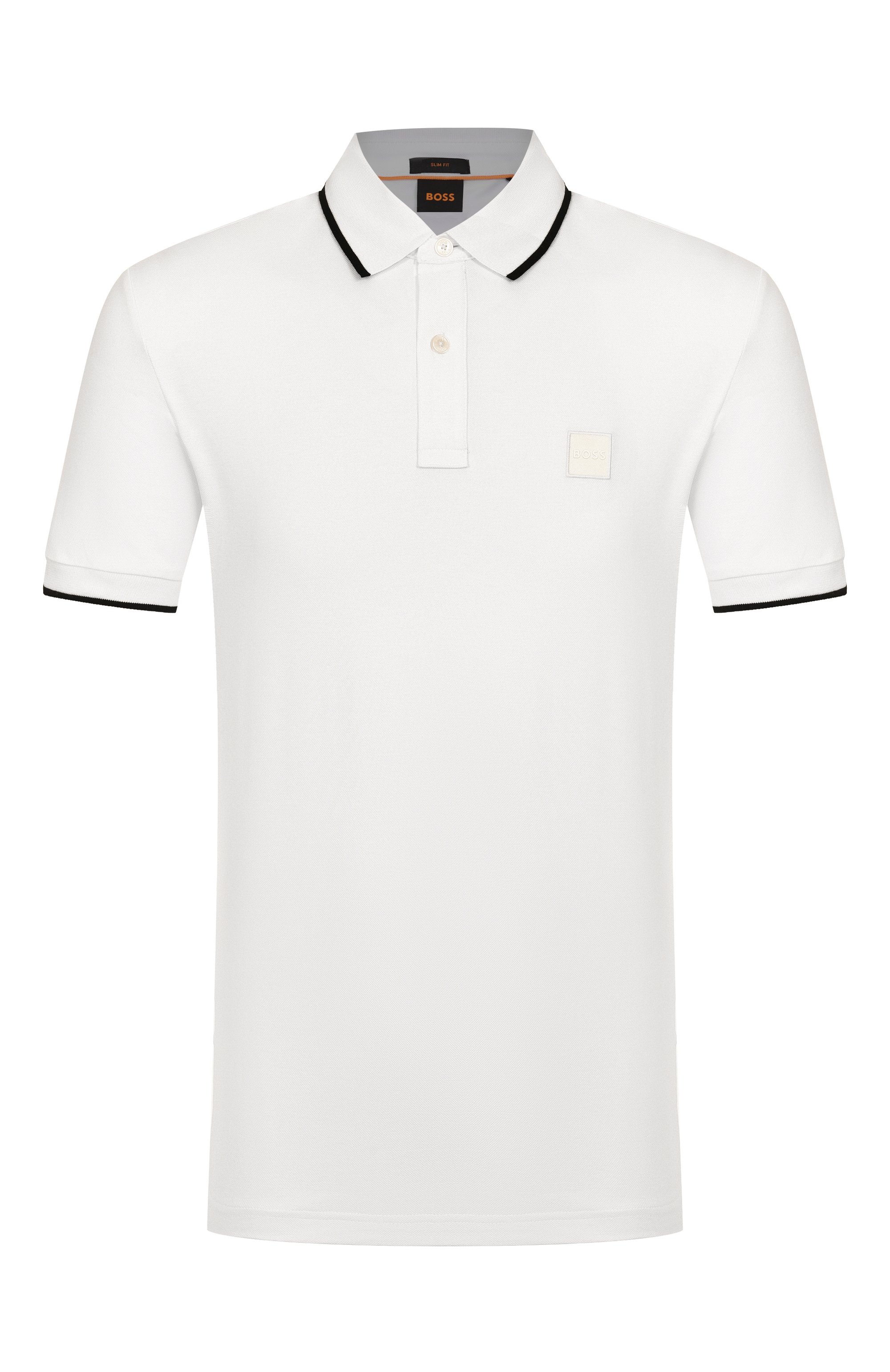 Хлопковое поло BOSS ORANGE, арт. 50507699, фото 1