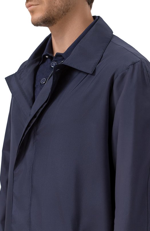 Шелковый плащ MVST M26.CSM.0401/TSG0-SILK Синий  M26.CSM.0401/TSG0-SILK Фото 5