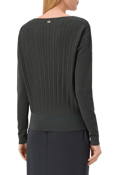 Пуловер из шерсти и шелка AGNONA, арт. K510018E/9D180NE, фото 4