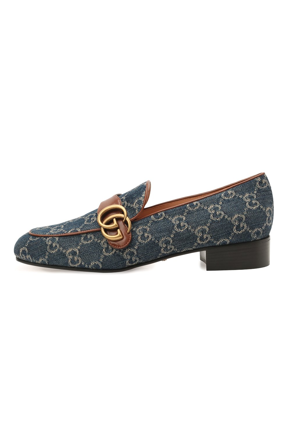 Текстильные лоферы GUCCI, арт. 647666/2KQ60, фото 3
