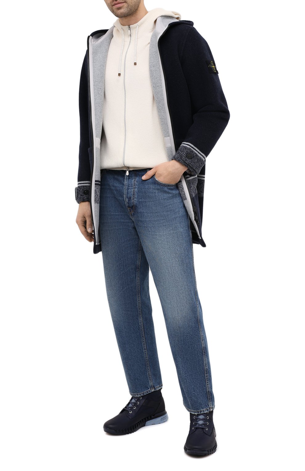 Комбинированные ботинки STONE ISLAND, арт. 7315S0796, фото 2