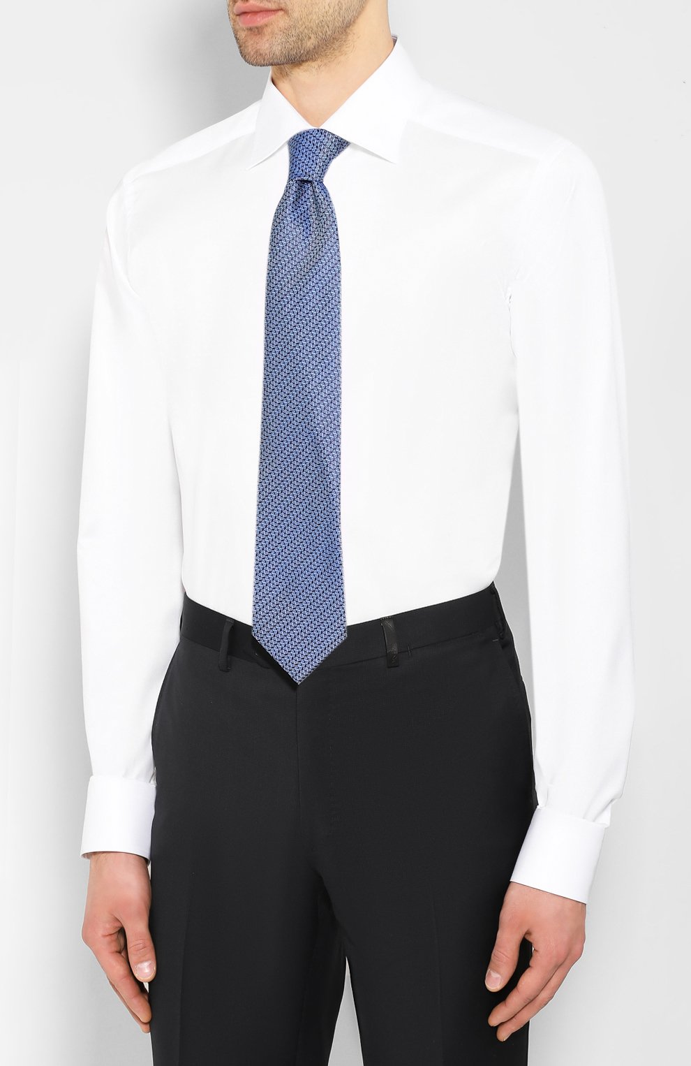 Хлопковая сорочка ETON белого цвета по цене 19850 руб., арт. 3000 79513, фото 4 Хлопковая сорочка ETON, арт. 3000 79513, фото 4