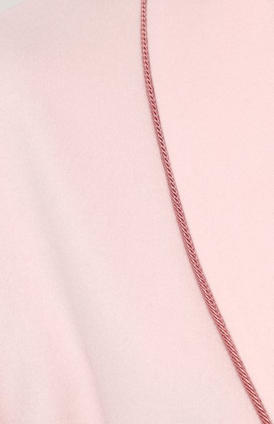 Однотонный кашемировый халат с поясом LORO PIANA, арт. FAC2391, фото 5