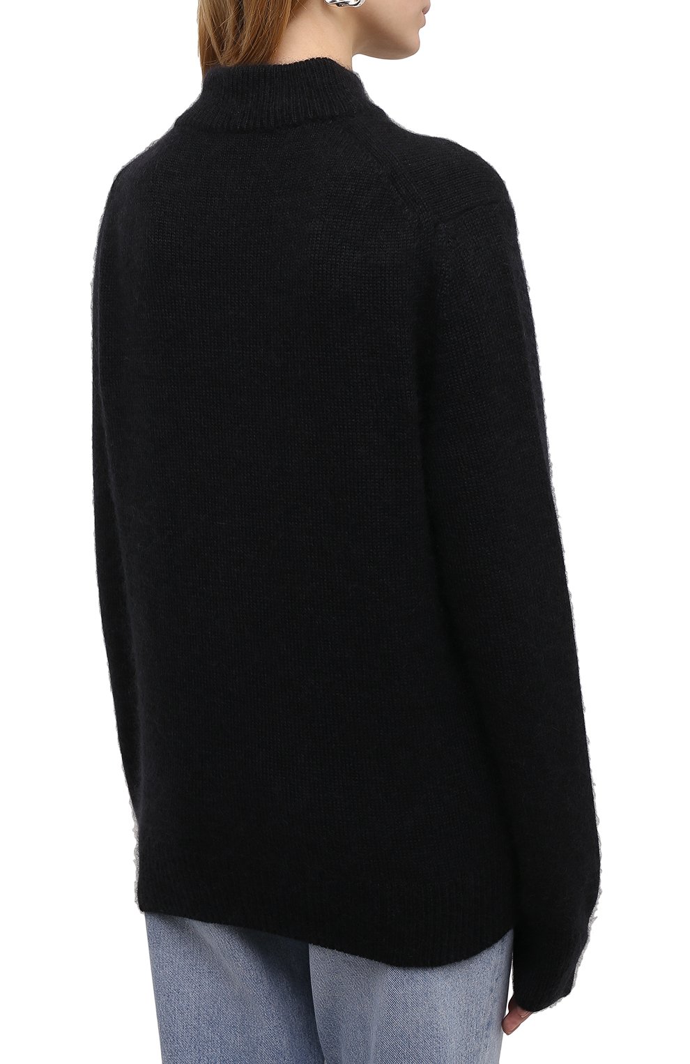 Кашемировый свитер TOM FORD черного цвета по цене 165500 руб., арт. MAK1093-YAX339, фото 4 Кашемировый свитер TOM FORD, арт. MAK1093-YAX339, фото 4