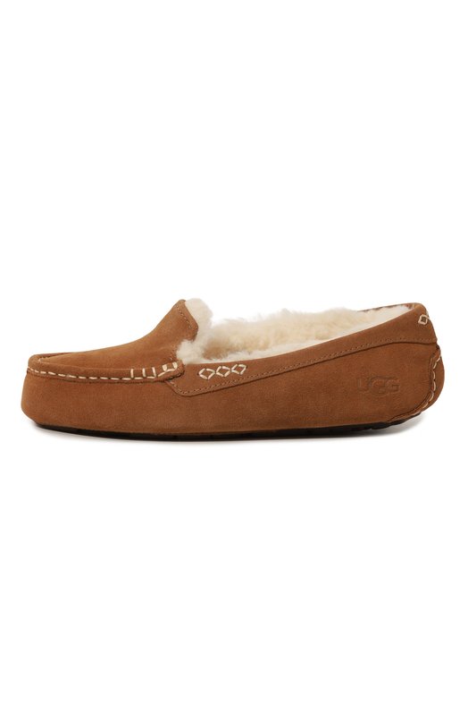 Замшевые мокасины Ansley UGG 1106878 Коричневый  1106878 Фото 4