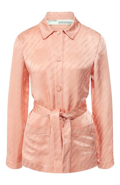 Атласная блузка OFF-WHITE, арт. 0WGA051R19C860570300, фото 1