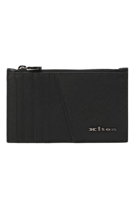 Мужской кожаный футляр для кредитных карт KITON, арт. UPEA009N0126901