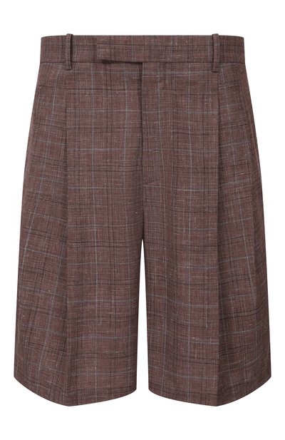 Мужские шорты из шерсти и льна JIL SANDER, арт. J22KA0344/J40297