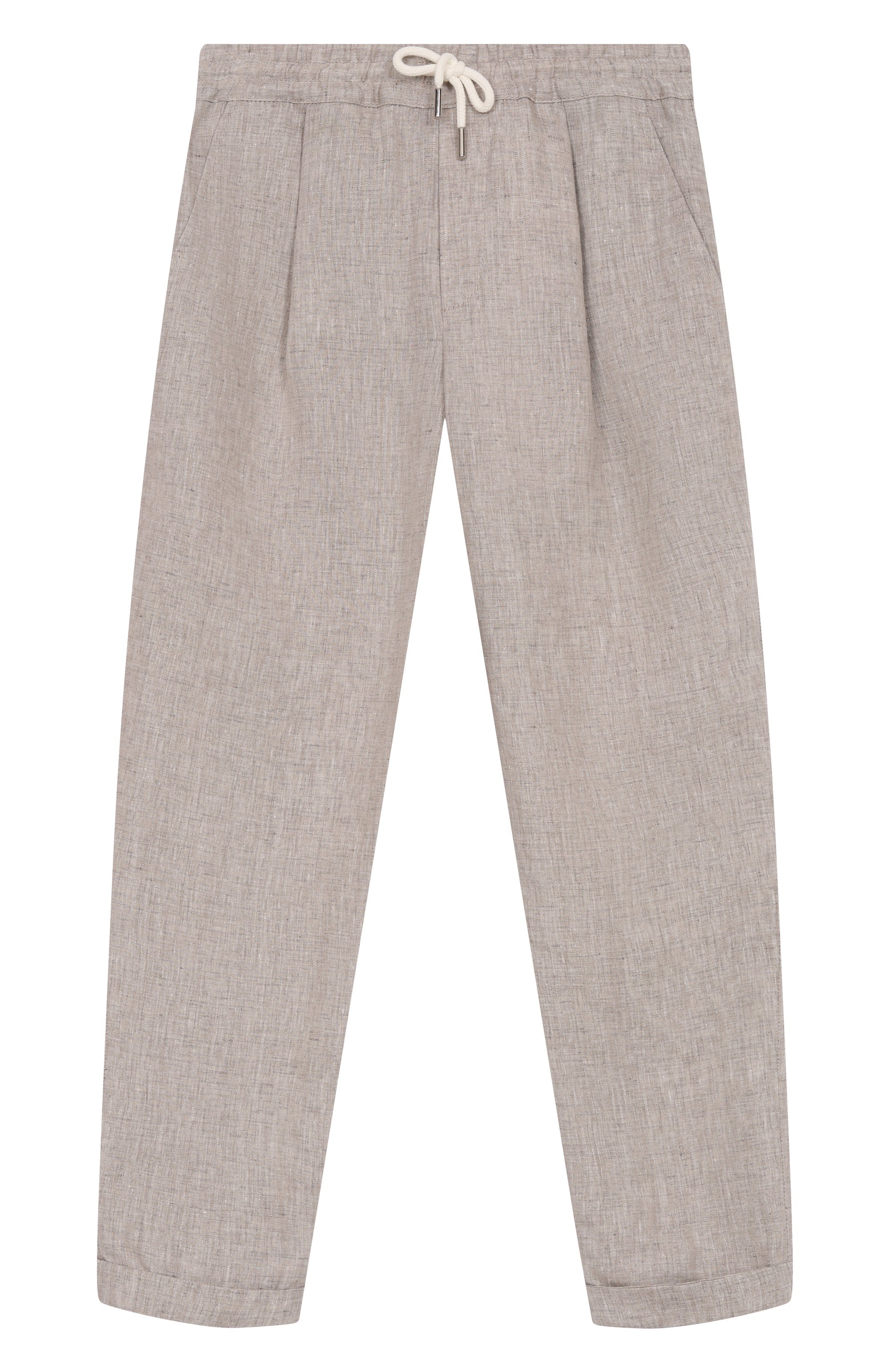 Льняные брюки BRUNELLO CUCINELLI, арт. BB430P503C, фото 1