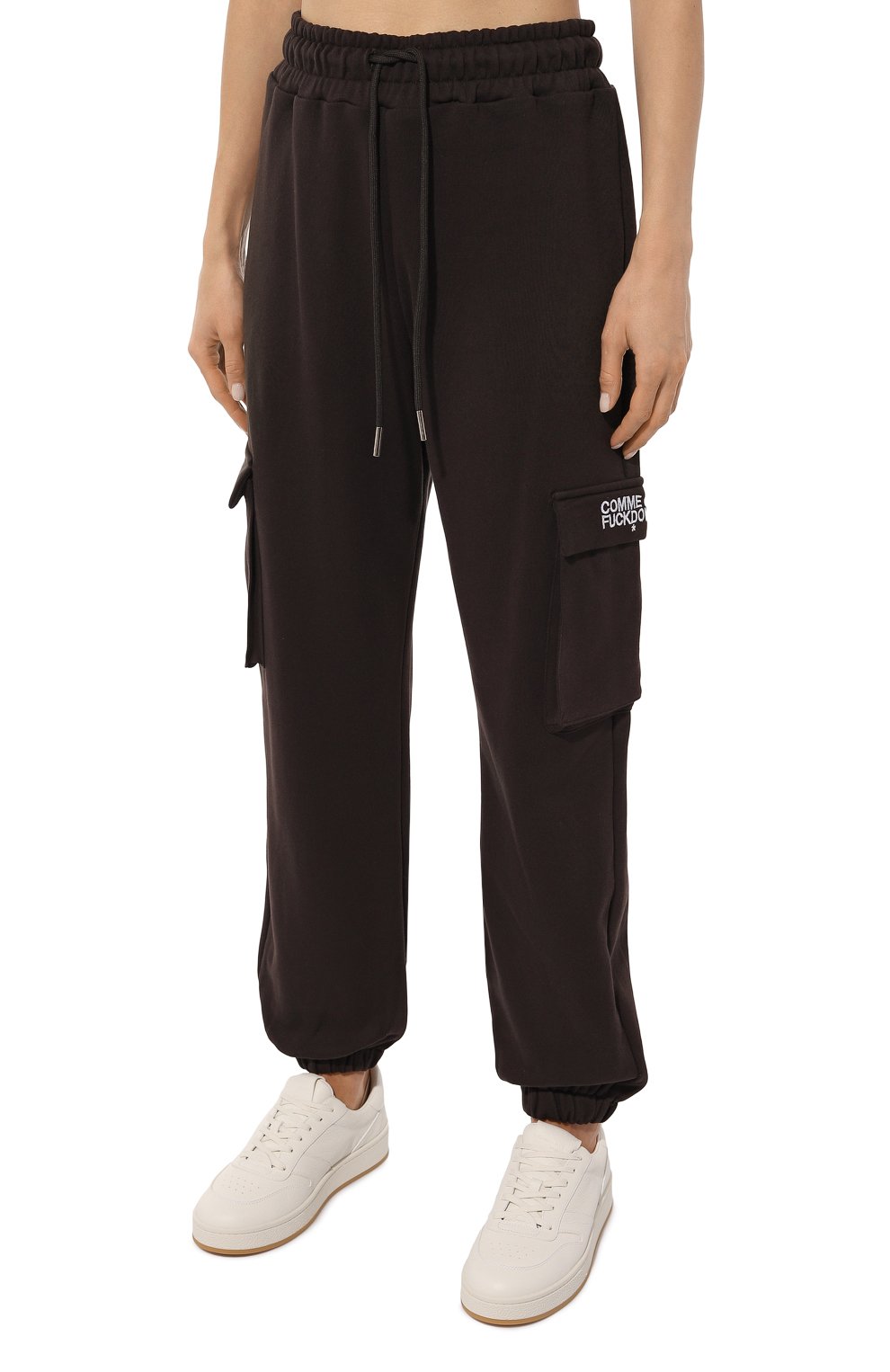 Хлопковые джоггеры COMME DES FUCKDOWN, арт. CFABW01012, фото 3