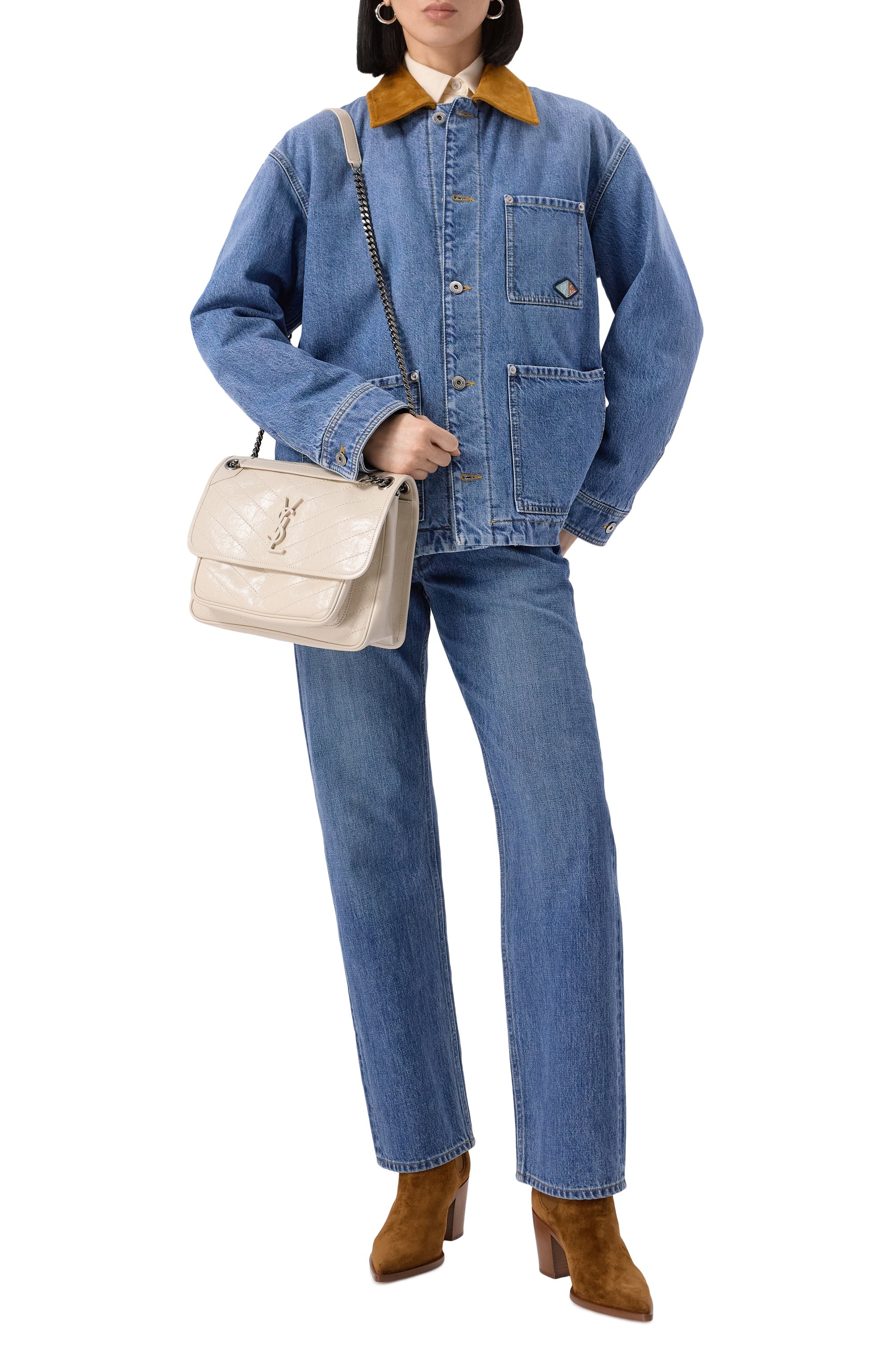 Сумка niki SAINT LAURENT, арт. 633158/0EN04, фото 7