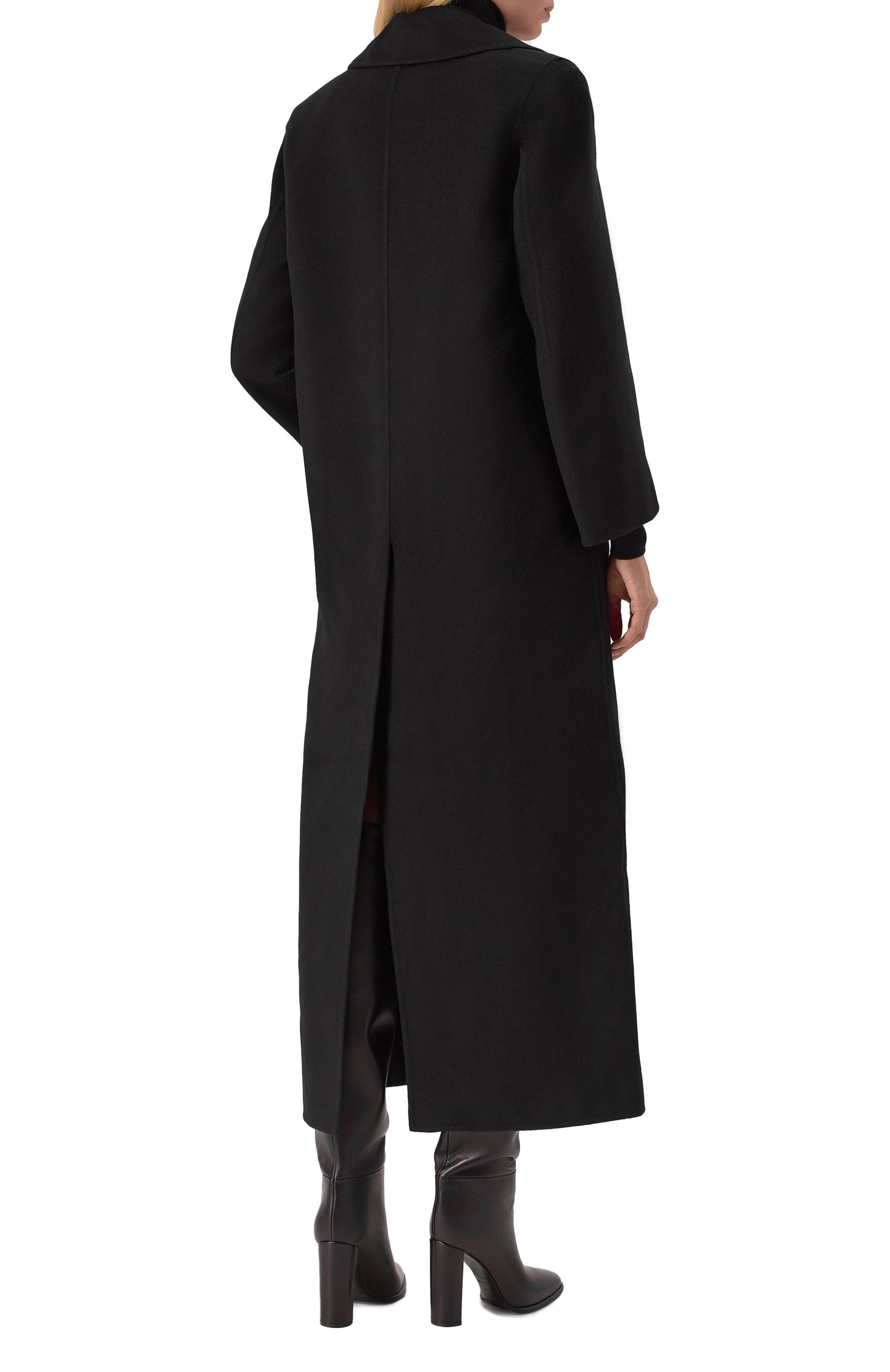 Пальто из шерсти и кашемира MANZONI24, арт. 25M1357-DB1/48, фото 4