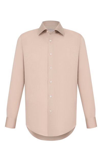 Мужская сорочка из хлопка и шелка MVST, арт. M26.CSM.B401/F3412747