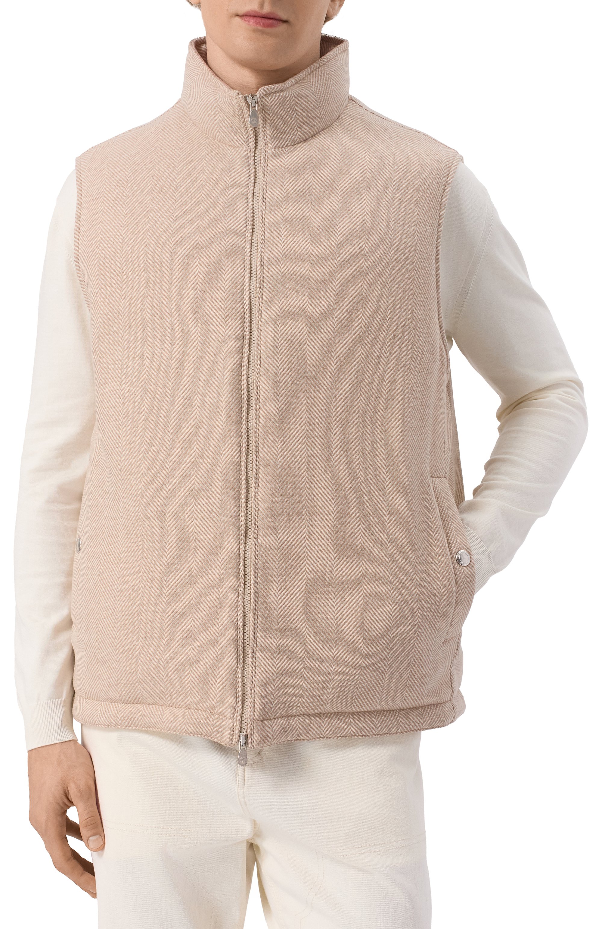 Пуховый жилет BRUNELLO CUCINELLI, арт. MY4861776, фото 3