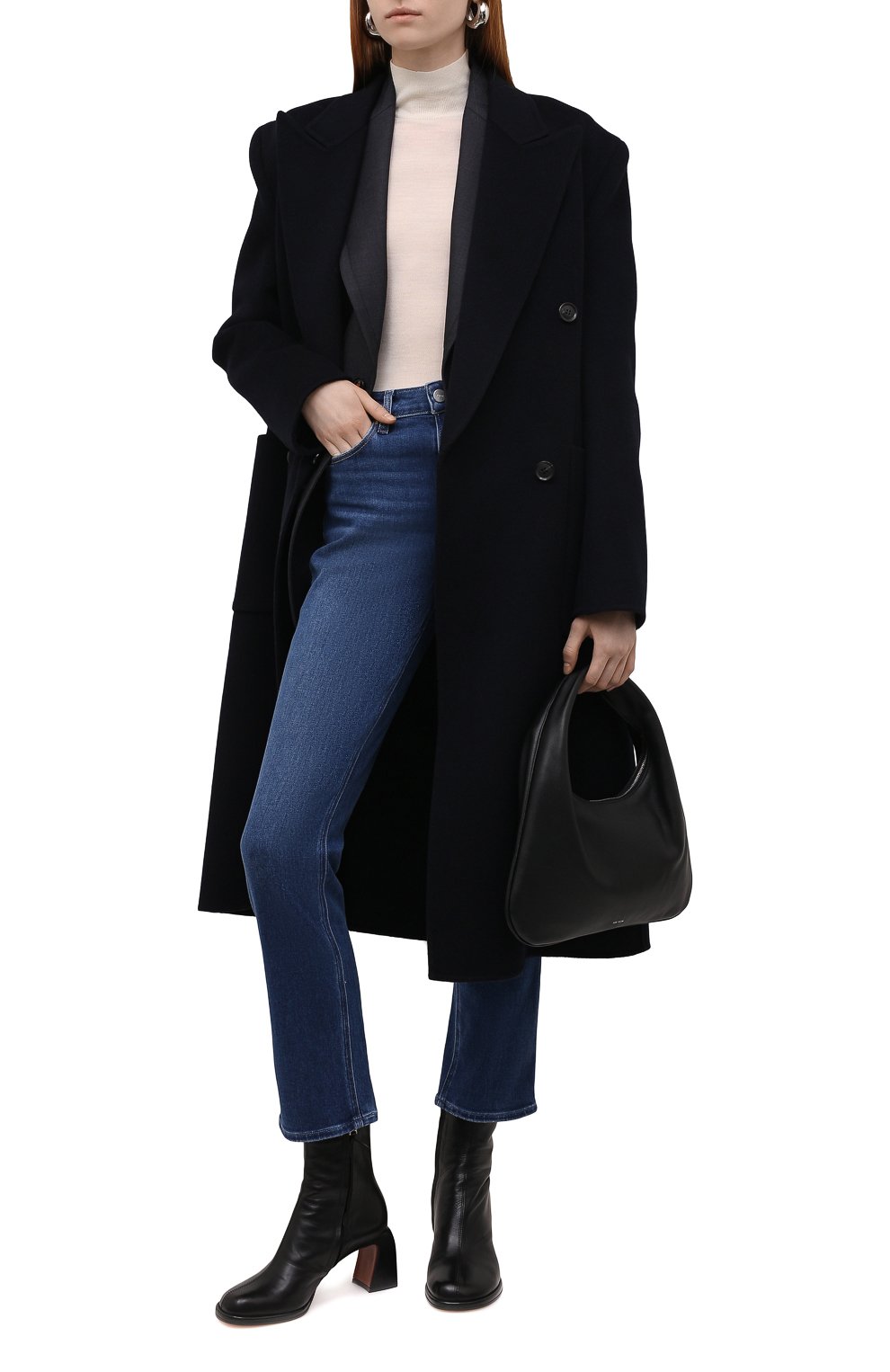 Джинсы flaunt accent PAIGE синего цвета по цене 33300 руб., арт. 7162F72-3284, фото 2 Джинсы flaunt accent PAIGE, арт. 7162F72-3284, фото 2