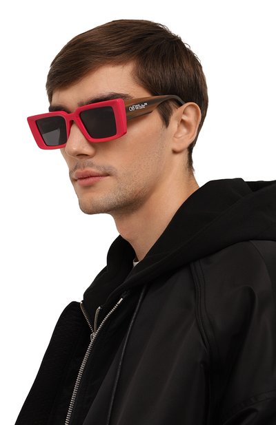 Солнцезащитные очки OFF-WHITE, арт. SAVANNAH/CHERRY DARK GREY, фото 3