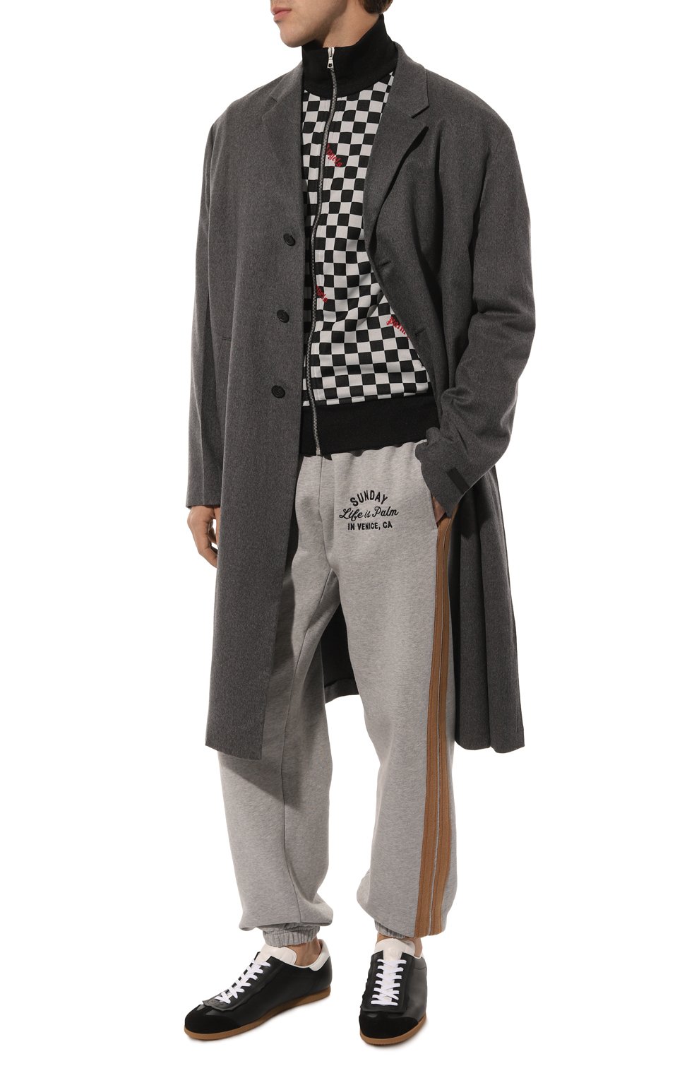 Кожаные кеды feather light MAISON MARGIELA черного цвета по цене 49950 руб., арт. S57WS0465/P4308, фото 2 Кожаные кеды feather light MAISON MARGIELA, арт. S57WS0465/P4308, фото 2