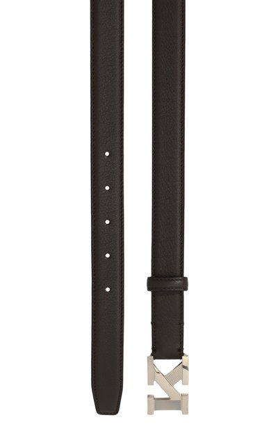 Кожаный ремень KITON, арт. DCS2KGPX0893A20, фото 3